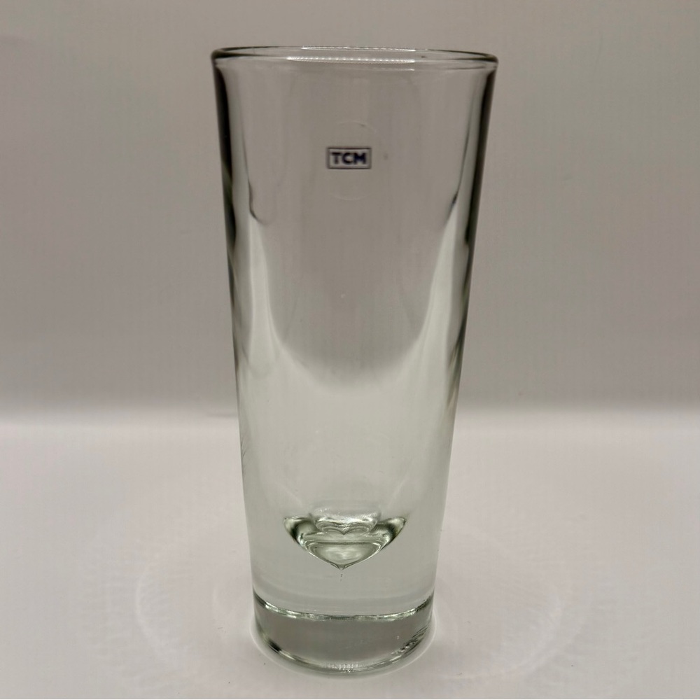TCM Modern Highball Glass - Weighted Base with Controlled Bubble Sham - Clear